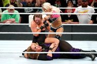 Bliss falls over WWE!